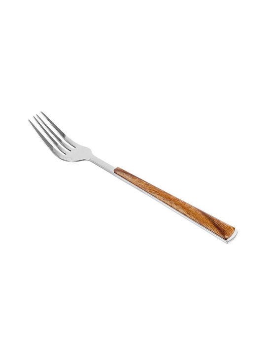 Nava Inox Fruit/Dessert Fork Brown