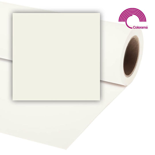Colorama Фотографски фон Хартия 135x1100см. Бял