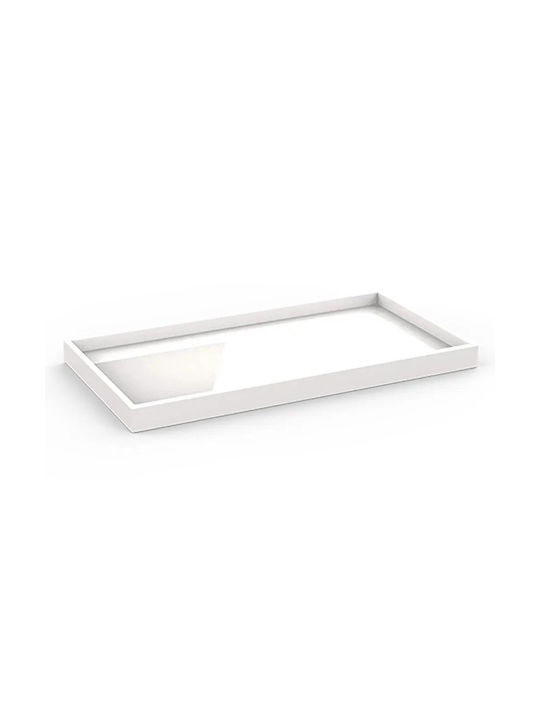 Walther Serving Platter Oval made of Porcelain White 30x16cm