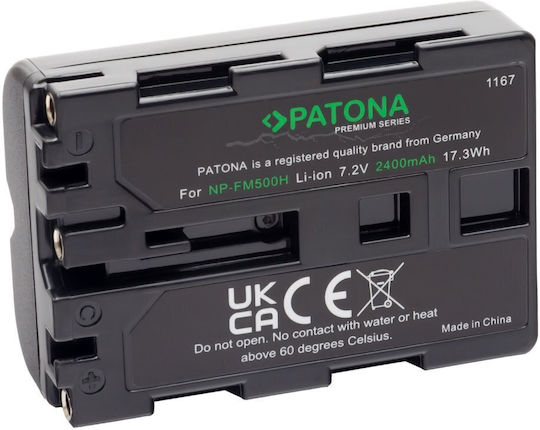 Patona Baterie aparat foto 1167 2040mAh Compatibilă cu Sony