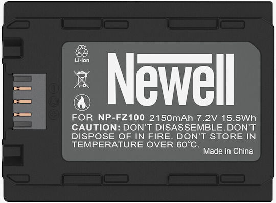 Newell Μπαταρία Φωτογραφικής Μηχανής Replacement Battery for Sony NP-FZ100 2150mAh Συμβατή με Sony