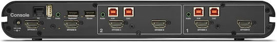 Belkin F1DN202KVM-UN-4 KVM и превключвател на данни F1DN202KVM-UN-4