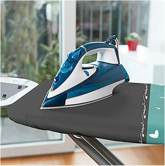Vileda Park and Go Ironing Board Cover Green 130x45cm