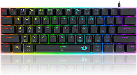 Redragon K605 Alien Giant Super Big Gaming Mechanische Tastatur 60% mit Outemu Blau Schaltern und RGB-Beleuchtung (Englisch US)