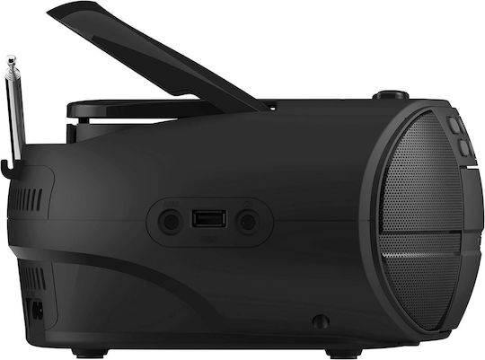 Lamtech Lamtech Tragbares Soundsystem mit Bluetooth Radio USB MP3 Kassettenspieler Schwarz