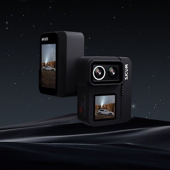 SJCAM SJ20 128GB Action Camera 4K Ultra HD Underwater Standard with Touch Screen 2.29" and Wi-Fi Black