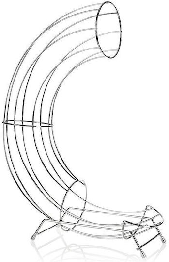 Excellent Houseware Fruitieră Metalic Argintiu 31x11x44buc