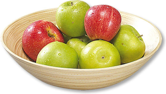Kesper Obstschale aus Bambus Braun 25x8cm