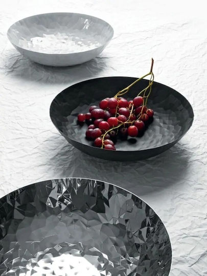 Alessi Φρουτιέρα Πλαστική Μαύρη 37x37εκ.