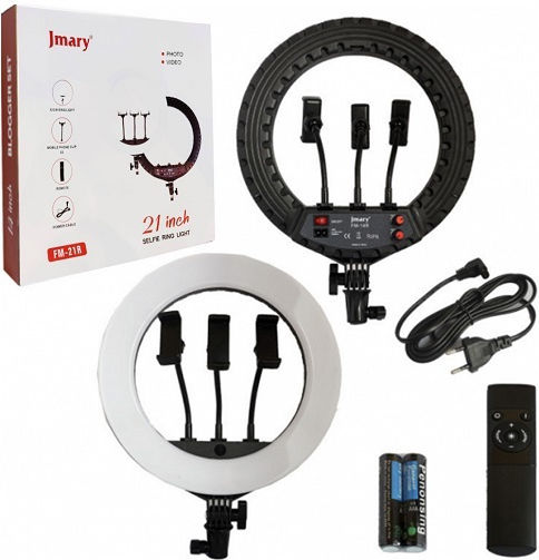 Jmary FM-21R Ringlicht 54cm mit Handyhalter