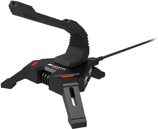Canyon Mouse Bungee 2-in-1 Gaming Stand and USB 2.0 Hub Black