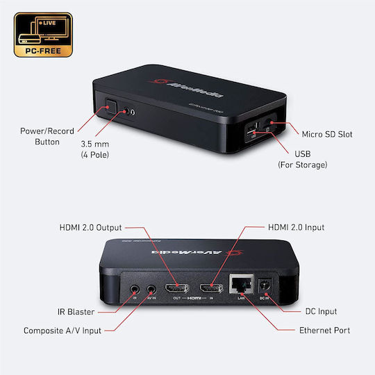 AVerMedia EzRecorder ER330 Video Capturing Device HDMI