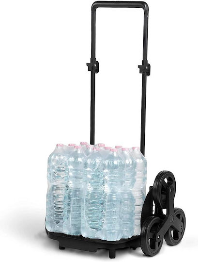 Shopping Trolley Gray 41x35x93cm
