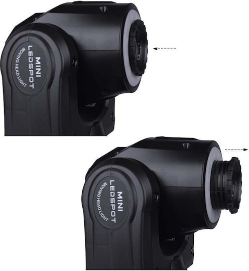 Evolights Φωτορυθμικό Spot LED Light4me 30 Spot Ring RGB