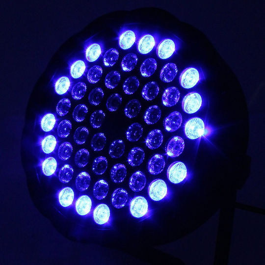 Προβολέας LED PAR DMX Dj 54 X RGB / Κόκκινο / Πράσινο / Μπλε / RGBW