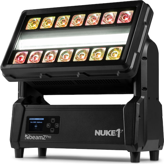 BeamZPro Φωτορυθμικό Beam LED Strobe RGBW