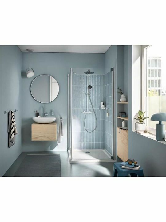 Grohe Vitalio Start 250 Shower Column with Mixer Silver