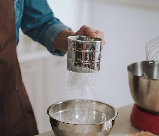 Zenker Powdered Sugar Sifter with Stainless Steel Mechanism Ø10cm