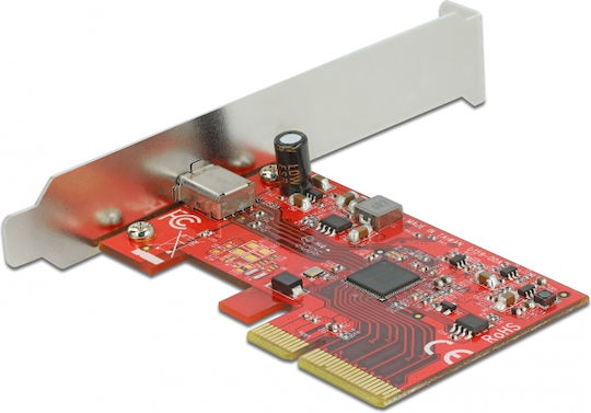 DeLock Κάρτα PCIe σε θύρα Type-C