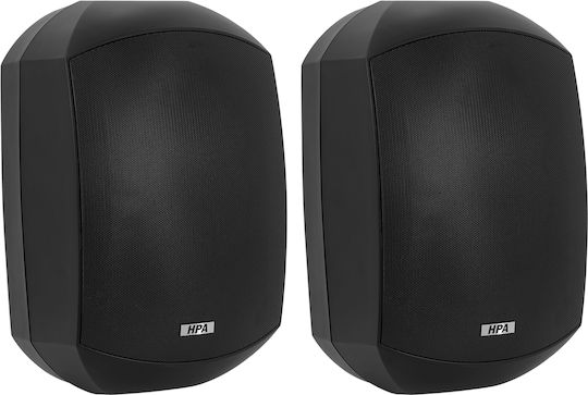 Master Audio Παθητικά Επιτοίχια Ηχεία (Ζεύγος) Μαύρα