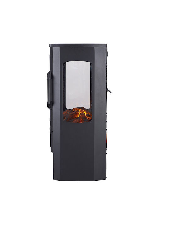 Panthermica Floor Electric Fireplace 1000W 74x44.5cm