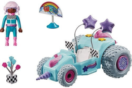 Playmobil Funstars Racing Unicorn pentru 4-10 ani