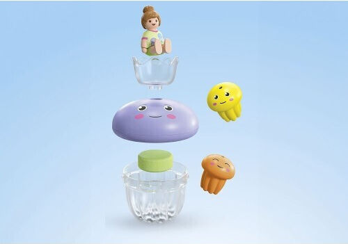 Playmobil Junior Tinti: Family of Colorful Jellyfish for 1-4 years old