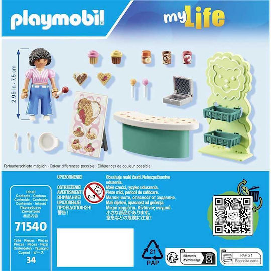 Playmobil MyLife Candy Shop for 5-12 years old