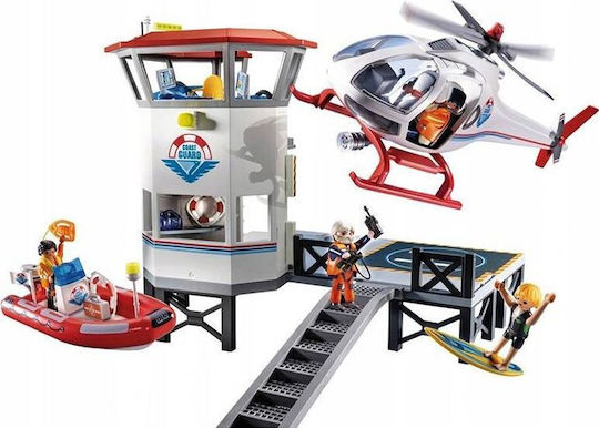 Playmobil Action Κέντρο Συντονισμού Ακτοφυλακής για 4-10 ετών
