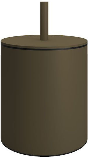 Pam & Co Inox Καλαθάκι Μπάνιου 5lt Μπρονζέ
