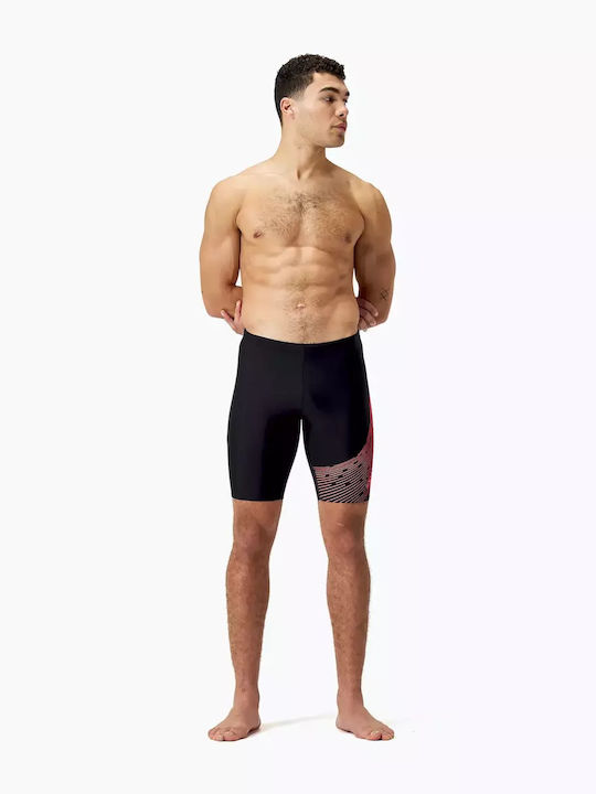 Speedo Medley Logo 1135517510 Men's Competition Jammer Black