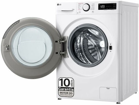 LG Mașină de spălat cu uscător 9kg/6kg Cu aburi 1400 Rotiri