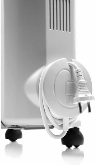 De'Longhi TRRS 0715 0185392300 Oil Filled Radiator with 7 Fins 1500W