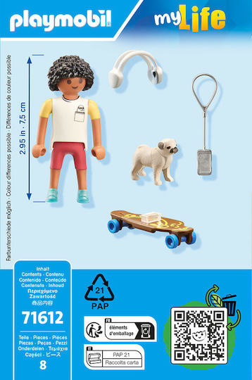 Playmobil MeinLeben Junge mit Hund für 4-10 Jahre