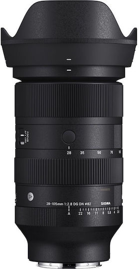 Sigma Full Frame Φωτογραφικός Φακός 28-105mm f/2.8 DG DN Art για Leica L Mount Μαύρος