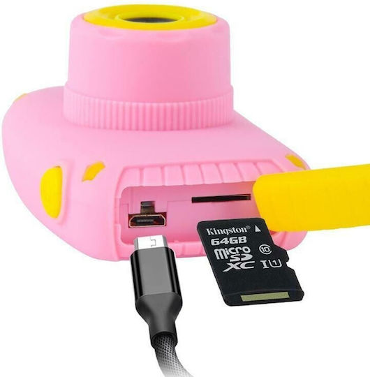 Kinderkamera 3MP Rosa