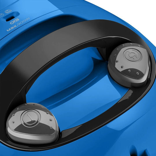 Amica Ora Ηλεκτρική Σκούπα 850W με Σακούλα 2lt Μπλε