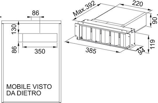 Franke Kit Vent Hood Compatible with Franke