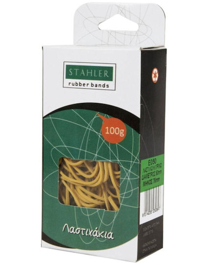 Stahler Gummibänder Verpackung mit Durchmesser 50mm Braun 100gr