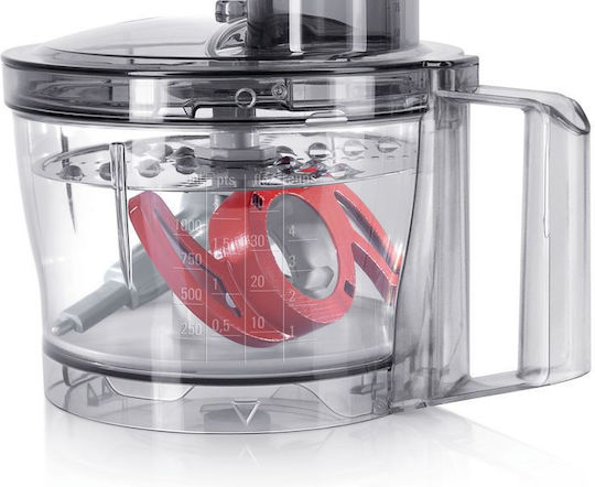 Bosch Multifunctional Food Processor 800W with Pot 2.3lt and Jug Blender White
