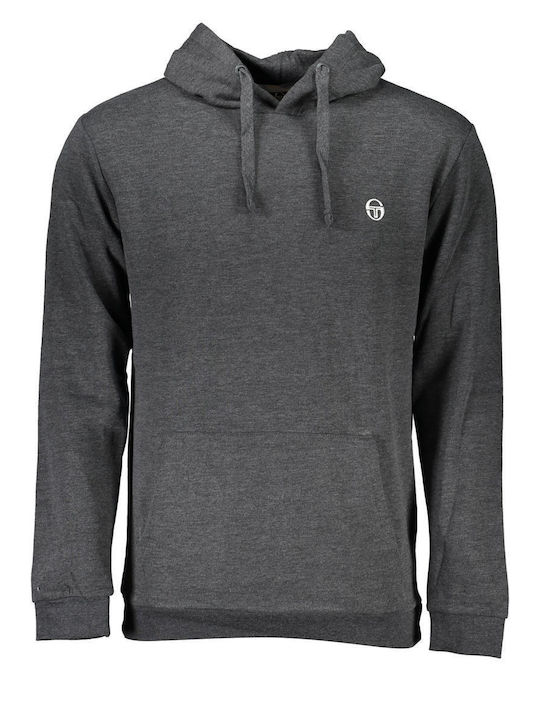 Sergio Tacchini Sweatshirt Fleece with Hood Gray