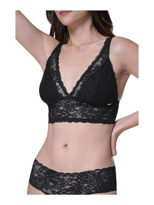 Dorina Lana Women's Bralette Bras Coral-Black 2Pack