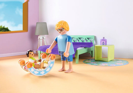 Playmobil MeinLeben Schlafzimmer mit Wiege für 4-10 Jahre