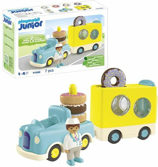Playmobil Junior Camionetă Donut pentru 1-4 ani