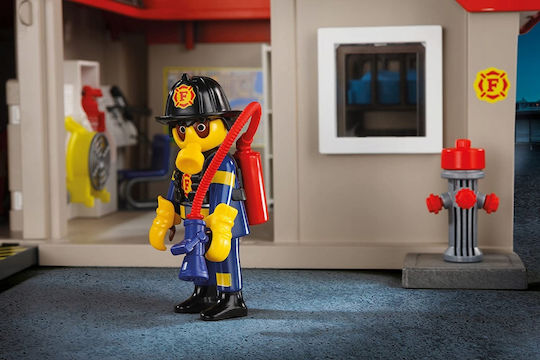 Playmobil City Action Exclusives Valiză: Stație de Pompieri pentru 4+ ani ani