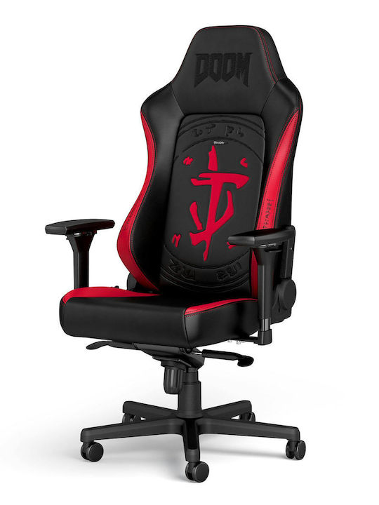 Noblechairs Hero Καρέκλα Gaming Δερματίνης με Ρυθμιζόμενα Μπράτσα DOOM Edition