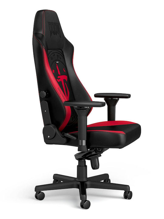 Noblechairs Hero Καρέκλα Gaming Δερματίνης με Ρυθμιζόμενα Μπράτσα DOOM Edition