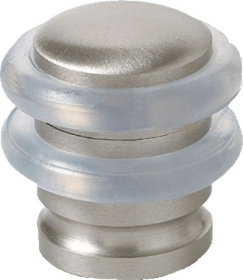 Door Stopper Metallic Νίκελ Ματ 1pcs