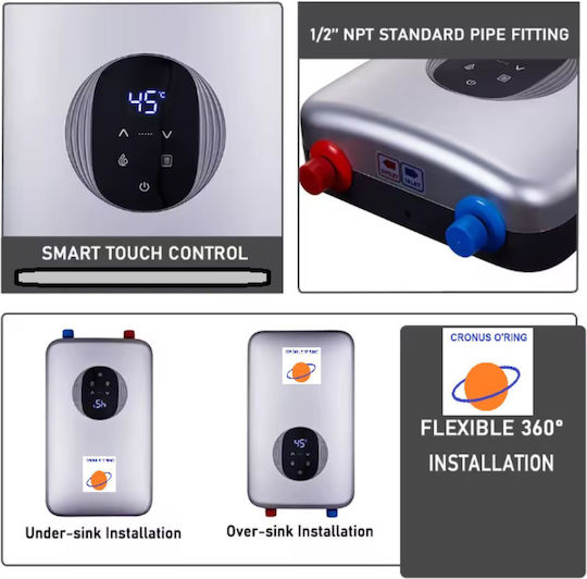 Cronus O' Ring C70-S Стенен Inverter Бойлер Централен 7кВт