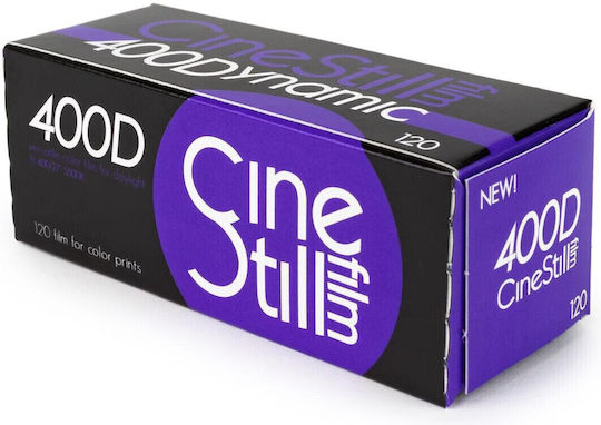 CineStill Film Farbe 400 Dynamic Rollfilm 120 (36 Belichtungen)